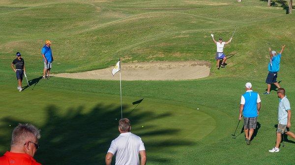 Horse Race at Nicklaus Tournament