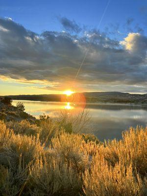 A recent trip to Utah. Beautiful sunset in a very remote location.