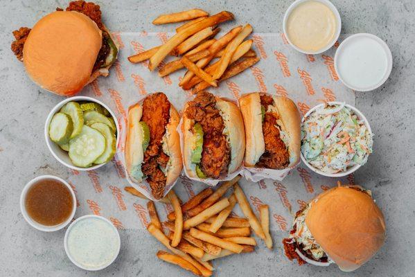 The best hot chicken and not chicken you've ever had.