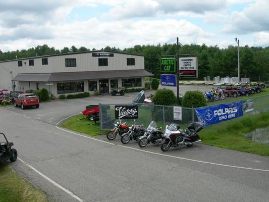 Rochester Sports Center: Exterior Image in Spring