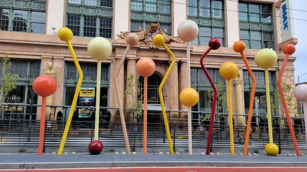 The inbound stop at Geary.