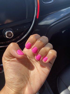 Gel manicure