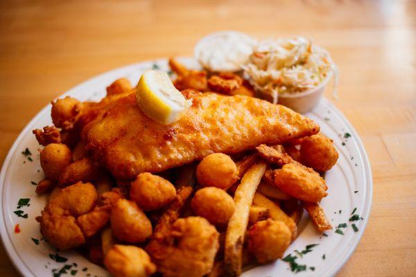 Fried Seafood Plate