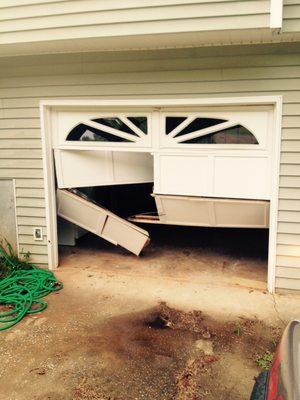 This is what can happen to you if the garage doors & openers systems are not serviced yearly