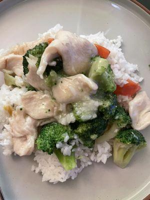 D-Broccoli with chicken