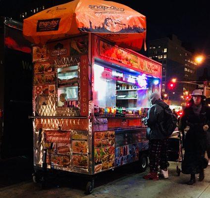 Tiny halal cart