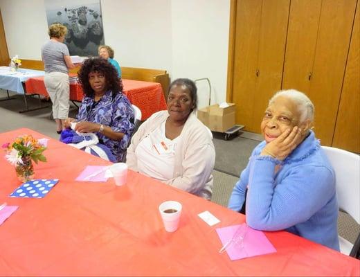 Our monthly Elder Cafe events are great opportunities to socialize!