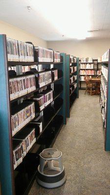 Hundreds of DVDs