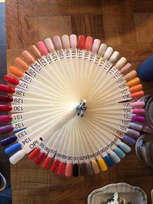 We have over 400 top brands OPI CND Gelish Memory perfect match color gel !!!