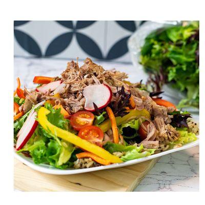 Carnitas Veggie Bowl