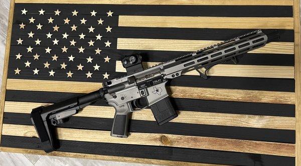 .300 BLK AR-15 pistol