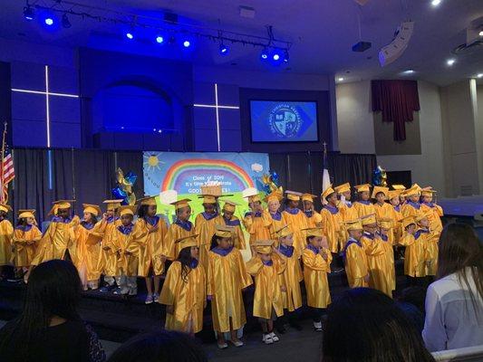 Kindergarten graduation class of 2019