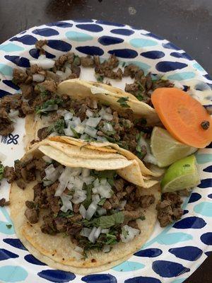 Tacos (asada)