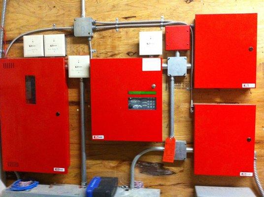 We Design/Install/Service Fire Alarms too!