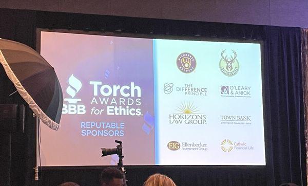 2022 BBB Torch Awards luncheon sponsor