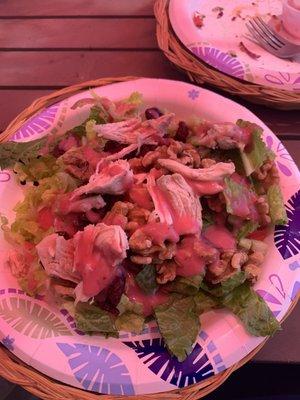 Cranberry-Walnut Chicken Salad