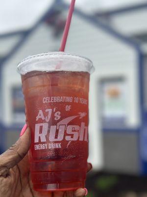 Mango Red Raspberry AJ Rush