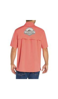 Short Sleeve Fishing Shirt with Logo