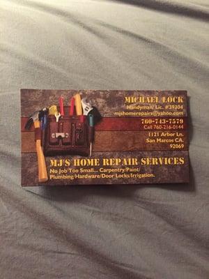 MJ's Home Repair Service