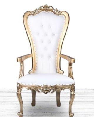 Throne chairs available for rent