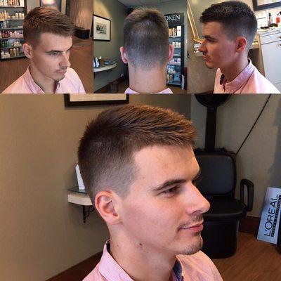 Clean sharp and fade cut