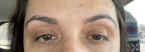 My botched brows