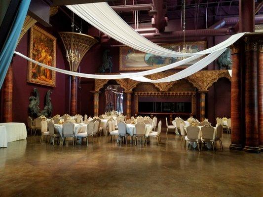 banquet hall.