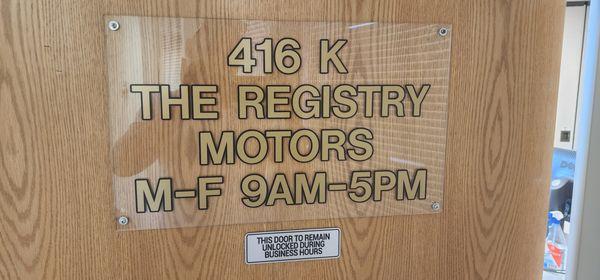 The Registry Motors