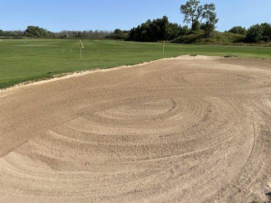 Practice Sand Bunkers