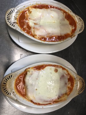 Baked Lasagna & Baked Manicotti