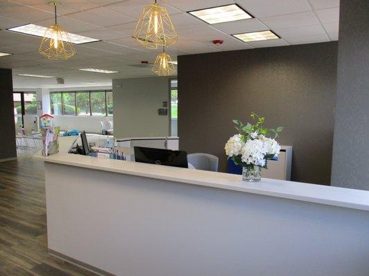 Denver South clinic reception desk