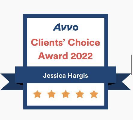 AVVO clients choice 2022