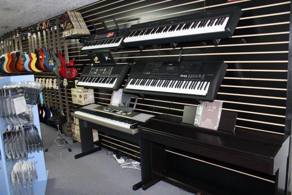 Yamaha digital keyboards and pianos