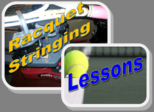 Racquet stringing and tennis lessons by TFC Tennis