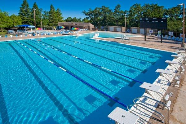 Lap lanes and the Community Pool