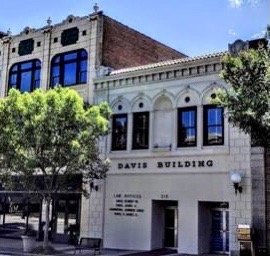 The Davis Office building is located across the road from the Rowan County Courthouse . They offer a nice parking lot for their customers.