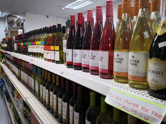 Wine on Shelf 1