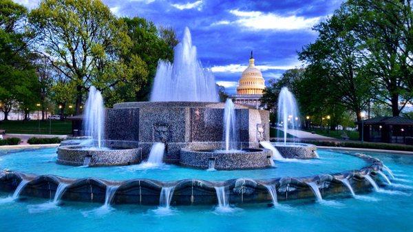 Capitol Fountain, WASHINGTON, DC