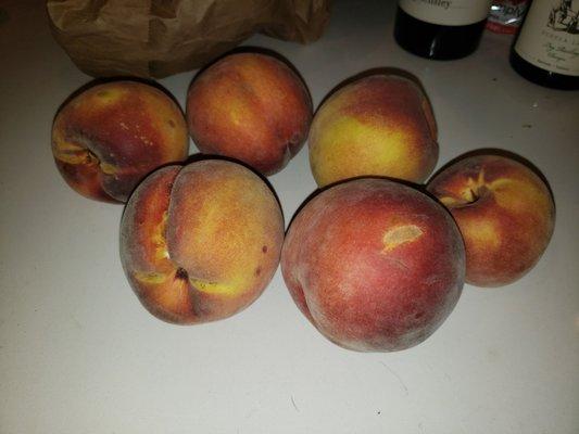 All these peaches for $5!