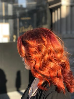 Copper queen here. This is true hair goals.