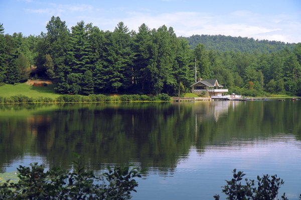 View from Kanuga Lake