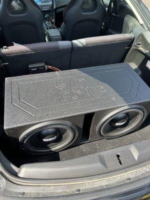 Sundown Audio Dual 12" Subwoofer