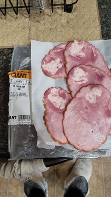 Giant brand deli Tavern ham.