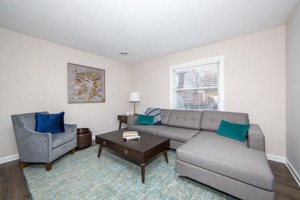 Townhome living room