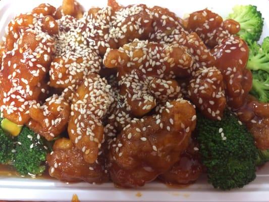 Large Sesame Chicken (horizontal view)