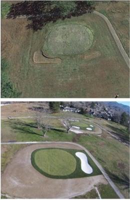 Before and After Hole #6