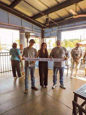 North Augusta Chamber of Commerce Ribbon cutting.