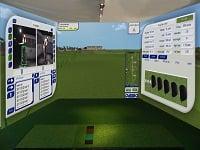 3 Screen golf simulator room