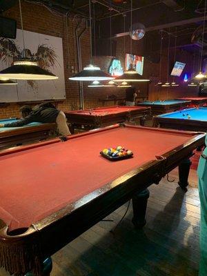 Pool tables