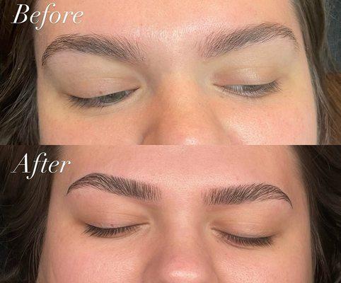 BROW LAMINATION + WAX